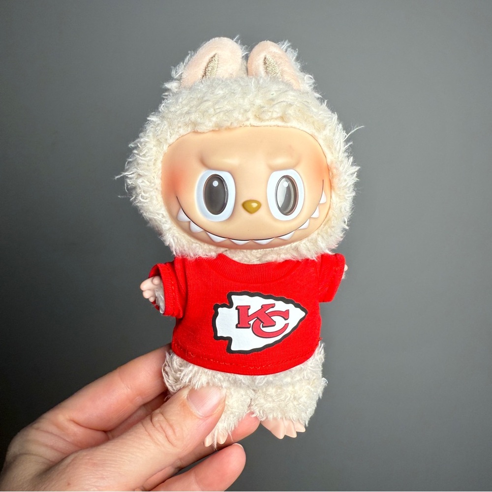 Labubu KANSAS CITY CHIEFS shirt tee t-shirt - handmade